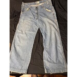 Signature Levi Strauss Mens Carpenter Jeans. Denim 40x32 Workwear Pants